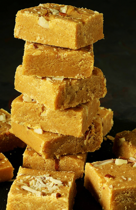 BESAN BARFI 2.5KG (£6.25per kg)